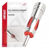 Amio - ΑΝΤΑΠΤΟΡΑΣ ΚΕΡΑΙΑΣ ISO>DIN - 1 τεμ. (03965/AM) Καλωδίωση Κεραίας americat.gr