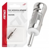 Amio - ΑΝΤΑΠΤΟΡΑΣ ΚΕΡΑΙΑΣ ISO>DIN - 1 ΤΕΜ. (03966/AM) Καλωδίωση Κεραίας americat.gr