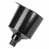 Amio - ΧΩΝΙ ΚΑΥΣΙΜΟΥ ΧΩΡΙΣ ΣΤΟΜΙΟ ΠΛΑΣΤΙΚΟ ΜΑΥΡΟ - 1 ΤΕΜ. (04043/AM) Εργαλεία Μεταφοράς Υγρών americat.gr