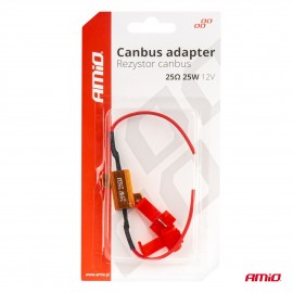 Amio - CANBUS Αντίσταση 25Ω 25W για LED Λάμπες – Anti Error - 1 τεμ. (04093/AM) Αντιστάσεις CANBUS (Cancelers) americat.gr