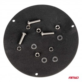 Amio - ΦΑΡΟΣ HEAVY DUTY W28B 12/24V ΠΟΡΤΟΚΑΛΙ 16LED ΒΙΔΩΤΟΣ Υ77mm Φ110mm - 1 τεμ. (04106/AM) Φάροι LED americat.gr