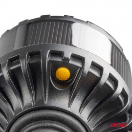 Amio - ΦΑΡΟΣ ΦΙΜΕ HEAVY DUTY W28P 12/24V 16LED ΕΛΑΣΤΙΚΟΣ ΒΙΔΩΤΟΣ ΠΟΡΤΟΚΑΛΙ Υ169mm Φ110mm - 1 τεμ. (04107/AM) Φάροι LED americat.gr