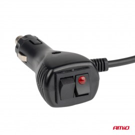 Amio - ΦΑΡΟΣ ΦΙΜΕ HEAVY DUTY W28M 12/24V ΠΟΡΤΟΚΑΛΙ 16LED ΜΑΓΝΗΤΙΚΟΣ/ΒΙΔΩΤΟΣ ΜΕ ΦΙΣ ΑΝΑΠΤΗΡΑ Υ89mm Φ110mm - 1 τεμ. (04108/AM) Φάροι LED americat.gr