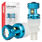 Amio - Λάμπες LED CANBUS T15 (W16W) 4SMD 1860XS Λευκή 6000K 12V/24V για Φώτα Όπισθεν, Πινακίδας & Χώρου Αποσκευών - 2τεμ. (04251/AM) Λάμπες americat.gr