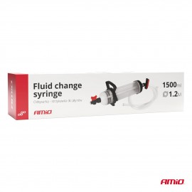 Amio - Σύριγγα αναρρόφησης & αλλαγής υγρών 1500ml με εύκαμπτο σωλήνα – Για λάδια Υγρά Φρένων & Ψυκτικά - 1 τεμ. (04278/AM) Εργαλεία Μεταφοράς Υγρών americat.gr