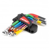 Amio - ΚΛΕΙΔΙΑ ΑΛΛΕΝ (ALLEN) ΕΞΑΓΩΝΑ ΑΤΣΑΛΙ S2 ΔΙΑΦΟΡΑ ΜΕΓΕΘΗ ΔΙΑΦΟΡΑ ΧΡΩΜΑΤΑ - 9 ΤΕΜ. (04298/AM) Εργαλεία americat.gr