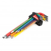 Amio - ΚΛΕΙΔΙΑ ΑΛΛΕΝ (ALLEN) ΕΞΑΓΩΝΑ ΑΤΣΑΛΙ S2 ΔΙΑΦΟΡΑ ΜΕΓΕΘΗ ΔΙΑΦΟΡΑ ΧΡΩΜΑΤΑ XL - 9 ΤΕΜ. (04299/AM) Εργαλεία americat.gr