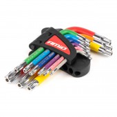 Amio - ΣΕΤ ΚΛΕΙΔΙΑ TORX ΑΤΣΑΛΙ S2 ΔΙΑΦΟΡΑ ΜΕΓΕΘΗ ΔΙΑΦΟΡΑ ΧΡΩΜΑΤΑ - 9 ΤΕΜ. (04300/AM) Εργαλεία americat.gr