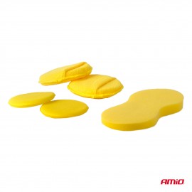 Amio - ΒΟΥΡΤΣΕΣ ΚΑΘΑΡΙΣΜΟΥ ΚΑΙ ΓΥΑΛΙΣΜΑΤΟΣ ΣΕΤ 21ΤΕΜ ΓΙΑ ΔΡΑΠΑΝΟ ΣΕ ΤΣΑΝΤΑ ΚΙΤΡΙΝΟ ΧΡΩΜΑ - 21 Τεμ. (04329/AM) Σετ Βούρτσες americat.gr