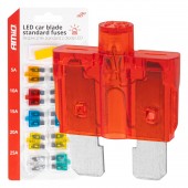 Amio - ΑΣΦΑΛΕΙΕΣ STANDARD BLADE (ΜΑΧΑΙΡΩΤΕΣ) & ΕΡΓΑΛΕΙΟ ΑΦΑΙΡΕΣΗΣ ΚΑΡΤΕΛΑ (5A/10A/15A/ 20A/25A) 10ΤΕΜ. (04341/AM) Ασφάλειες americat.gr