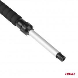 Amio - Τηλεσκοπική Βούρτσα Πλυσίματος έως 100cm Αυτοκινήτου με Αλουμινένια Λαβή & Σύνδεση Νερού - 1 TEM. (04342/AM) Βούρτσες Σκουπάκια americat.gr