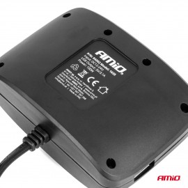 Amio - ΑΝΤΑΠΤΟΡΑΣ ΑΝΑΠΤΗΡΑ 12/24V 100W ΜΑΥΡΟΣ/3 ΘΕΣΕΙΣ/2xUSB-A /ΚΟΥΜΠΙ ON-OFF/ΚΑΛΩΔΙΟ 70cm - 1 Τεμ. (04362/AM) Φορτιστές 12 και 24V americat.gr