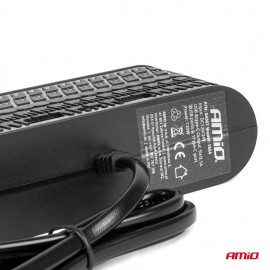 Amio - ΑΝΤΑΠΤΟΡΑΣ ΑΝΑΠΤΗΡΑ 12/24V 120W ΜΑΥΡΟΣ - 4 ΘΕΣΕΙΣ - 2xUSB-A + 1xUSB-C - ΚΑΛΩΔΙΟ 80cm - 1 Τεμ. (04367/AM) Φορτιστές 12 και 24V americat.gr