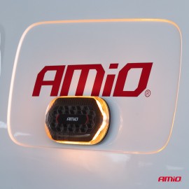 Amio - ΦΑΡΟΣ/ΣΤΡΟΜΠΟ ΜΠΑΡΑ R65 R10 12/24V 26W LED ΠΟΡΤΟΚΑΛΙ 10 ΧΡΗΣΕΩΝ ΜΕ ΜΑΓΝΗΤΙΚΗ ΒΑΣΗ 326x186x63mm - 1 ΤΕΜ. (04369/AM) Φάροι LED americat.gr