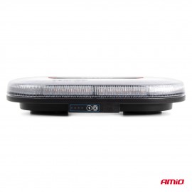 Amio - ΦΑΡΟΣ/ΣΤΡΟΜΠΟ ΜΠΑΡΑ R65 R10 12/24V 26W LED ΠΟΡΤΟΚΑΛΙ 10 ΧΡΗΣΕΩΝ ΜΕ ΜΑΓΝΗΤΙΚΗ ΒΑΣΗ 326x186x63mm - 1 ΤΕΜ. (04369/AM) Φάροι LED americat.gr