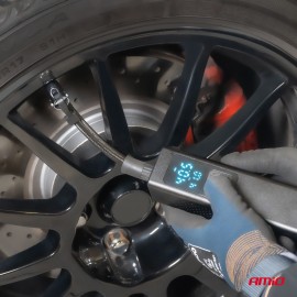 Amio - ΚΟΜΠΡΕΣΕΡ ΑΕΡΑ 12V 10BAR 150PSI 20L/MIN 100W ΜΕ ΨΗΦΙΑΚΗ ΟΘΟΝΗ & ΦΑΚΟ LED 1ΤΕΜ. (04376/AM) Κομπρεσέρ Αέρα americat.gr