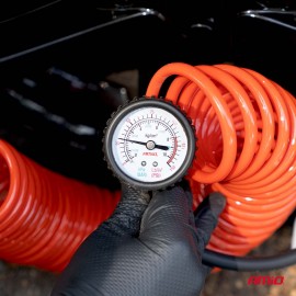 Amio – Κομπρεσέρ Αέρα Αυτοκινήτου Heavy Duty ACOMP-24 12V 600W 160l/min έως 10bar με Βαλίτσα & Ακροφύσια για Γρήγορο Φούσκωμα – 1 Τεμ. (04398/AM) Εργαλεία Αλλαγής-Επισκευής Τροχών και Κομπρεσέρ Αέρα americat.gr