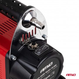 Amio – Κομπρεσέρ Αέρα Αυτοκινήτου Heavy Duty ACOMP-24 12V 600W 160l/min έως 10bar με Βαλίτσα & Ακροφύσια για Γρήγορο Φούσκωμα – 1 Τεμ. (04398/AM) Εργαλεία Αλλαγής-Επισκευής Τροχών και Κομπρεσέρ Αέρα americat.gr