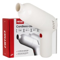 Amio - Ασύρματη Ηλεκτρική Σκούπα Αυτοκινήτου VC-07 40W 4,5 kPa με Φίλτρο HEPA – USB-C - 1 Τεμ. (04415/AM) Ηλεκτρικά Σκουπάκια και Τριβεία americat.gr