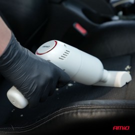 Amio - Ασύρματη Ηλεκτρική Σκούπα Αυτοκινήτου VC-07 40W 4,5 kPa με Φίλτρο HEPA – USB-C - 1 Τεμ. (04415/AM) Ηλεκτρικά Σκουπάκια και Τριβεία americat.gr