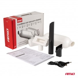 Amio - Ασύρματη Ηλεκτρική Σκούπα Αυτοκινήτου VC-07 40W 4,5 kPa με Φίλτρο HEPA – USB-C - 1 Τεμ. (04415/AM) Ηλεκτρικά Σκουπάκια και Τριβεία americat.gr