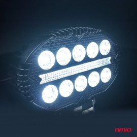 Amio - Προβολέας Εργασίας LED AWL77 45W 3000lm 6500K με Λευκό + Κίτρινο φώς προειδοποίησης 9/36V - 1 τεμ. (04421/AM) Φορητές Λάμπες Εργασίας LED americat.gr
