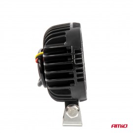 Amio - Προβολέας Εργασίας LED AWL78 SPOT 45W 2400lm 6500K με Λευκό + Κίτρινο φώς προειδοποίησης 9/36V - 1 τεμ. (04422/AM) Φορητές Λάμπες Εργασίας LED americat.gr