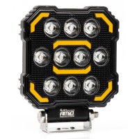 Amio - Προβολέας Εργασίας LED AWL79 SPOT 48W 3000lm 6500K με Λευκό + Κίτρινο φώς προειδοποίησης 9/36V - 1 τεμ. (04423/AM) Φορητές Λάμπες Εργασίας LED americat.gr