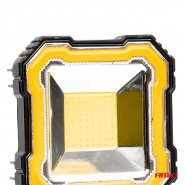 Amio - Προβολέας Εργασίας LED AWL82 FLOOD 48W 3600lm 6500K με σταθερή Κίτρινη LED μπάρα – 9–36V - 1 τεμ. (04426/AM) Φορητές Λάμπες Εργασίας LED americat.gr