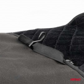 Amio - Κάλυμμα Καθίσματος Αντιιδρωτικό με Χάντρες & Στήριξη Μέσης 45×120cm Μαύρο – Universal CSM-16 - 1 Τεμ. (04429/AM) Μπροστινά Καλύμματα americat.gr