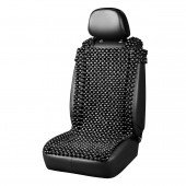 Amio – Κάλυμμα Καθίσματος Αντιιδρωτικό με Χάντρες 44×106cm Μαύρο – Universal CSM-18 - 1 Τεμ. (04431/AM) Μπροστινά Καλύμματα americat.gr