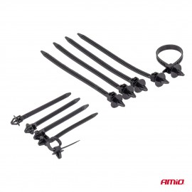 Amio - Σετ Κλιπς & Πριτσινιών Αμαξώματος με Εργαλεία Αφαίρεσης 650 τεμ. – Για Αυτοκίνητα & Μοτοσυκλέτες - 1 τεμ. (04433/AM) Ειδη Συνεργείου americat.gr