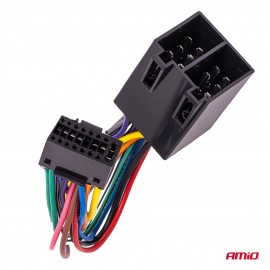 Amio - Αντάπτορας Ραδιοφώνου Android σε ISO 12V έως 5A – CCA, Για Συστήματα Multimedia Αυτοκινήτου - 1 τεμ. (04442/AM) Καλωδίωση Κεραίας americat.gr