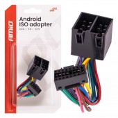 Amio - Αντάπτορας Ραδιοφώνου Android σε ISO 12V έως 5A – CCA, Για Συστήματα Multimedia Αυτοκινήτου - 1 τεμ. (04442/AM) Καλωδίωση Κεραίας americat.gr