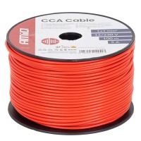 Amio - Μονόκλωνο Καλώδιο Εγκατάστασης CCA 1×1mm² 100m – 12/230V - 1 τεμ. (04451/AM) Διανεμητές και Καλωδίωση americat.gr