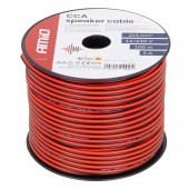 Amio - Δίδυμο Καλώδιο Ηχείων CCA 2×1mm² 100m - 1 τεμ. (04458/AM) Διανεμητές και Καλωδίωση americat.gr