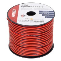 Amio - Δίδυμο Καλώδιο Ηχείων CCA 2×1mm² 100m - 1 τεμ. (04458/AM) Διανεμητές και Καλωδίωση americat.gr