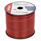 Amio - Δίδυμο Καλώδιο Ηχείων CCA 2×1,5mm² 100m - 1 τεμ. (04459/AM) Διανεμητές και Καλωδίωση americat.gr