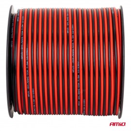 Amio - Δίδυμο Καλώδιο Ηχείων CCA 2×1,5mm² 100m - 1 τεμ. (04459/AM) Διανεμητές και Καλωδίωση americat.gr