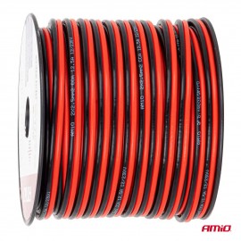 Amio - Δίδυμο Καλώδιο CCA 2×2,5mm² 50m - 1 τεμ. (04460/AM) Διανεμητές και Καλωδίωση americat.gr