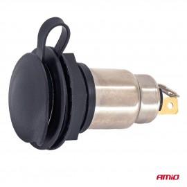 Amio - Πρίζα Τροφοδοσίας με Καπάκι 12V / 24V – 250W - 1 τεμ. (04462/AM) Φις Αναπτήρα americat.gr