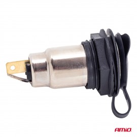 Amio - Πρίζα Τροφοδοσίας με Καπάκι 12V / 24V – 250W - 1 τεμ. (04462/AM) Φις Αναπτήρα americat.gr