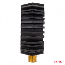 Amio - Ψηφιακό Μανόμετρο Πίεσης 17 bar με Λαστιχένια Προστασία - 1τεμ. (04463/AM) Μετρητές Πίεσης americat.gr