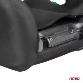 Amio - ΠΑΙΔΙΚΟ ΚΑΘΙΣΜΑ ΑΥΤΟΚΙΝΗΤΟΥ ΜΕ ΠΛΑΤΗ ΚΑΤΑΛΛΗΛΟ ΓΙΑ ΥΨΟΣ 126>150cm UN129/03 ΣΕ ΜΑΥΡΟ ΧΡΩΜΑ - 1 Τεμ. (04479/AM) Παιδικά Καθίσματα americat.gr