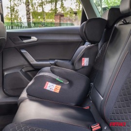 Amio - ΠΑΙΔΙΚΟ ΚΑΘΙΣΜΑ ΑΥΤΟΚΙΝΗΤΟΥ ΜΕ ΠΛΑΤΗ ΚΑΤΑΛΛΗΛΟ ΓΙΑ ΥΨΟΣ 126>150cm UN129/03 ΣΕ ΜΑΥΡΟ ΧΡΩΜΑ - 1 Τεμ. (04479/AM) Παιδικά Καθίσματα americat.gr