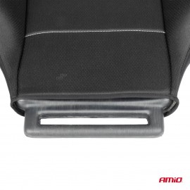 Amio - ΠΑΙΔΙΚΟ ΚΑΘΙΣΜΑ ΑΥΤΟΚΙΝΗΤΟΥ ΜΕ ΠΛΑΤΗ ΚΑΤΑΛΛΗΛΟ ΓΙΑ ΥΨΟΣ 126>150cm UN129/03 ΣΕ ΜΑΥΡΟ ΧΡΩΜΑ - 1 Τεμ. (04479/AM) Παιδικά Καθίσματα americat.gr