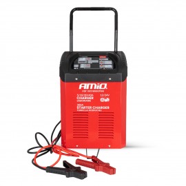 Amio - ΕΚΚΙΝΗΤΗΣ /ΦΟΡΤΙΣΤΗΣ ΜΠΑΤΑΡΙΑΣ 40A (300A STARTER) 12/24V ΓΙΑ ΜΠΑΤΑΡΙΕΣ 20-600Ah - AMIO (04500/AM) Φορτιστές Μπαταρίας americat.gr