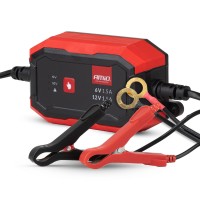 Amio - Φορτιστής Μπαταρίας Ψηφιακός AGM GEL LiFePo4 (LFP) τάση λειτουργίας 6/12V ένταση ρεύματος 1.5A για Επιβατικά Αυτοκίνητα και Μοτοσυκλέτες - 1 τεμ. (04526/AM) Φορτιστές Μπαταρίας americat.gr