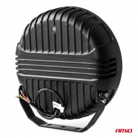 Amio - LED προβολέας εργασίας & φλας μακράς εμβέλειας στρογγυλού σχήματος με τάση λειτουργίας 9V-36V σε Λευκό & Κίτρινο χρώμα απόχρωσης 6.000K ισχύος 112W - 1 Τεμ. (04534/AM) Φώτα Εργασίας LED americat.gr