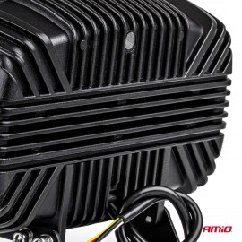 Amio - Προβολέας Εργασίας LED Oval με Ενσωματωμένο Φλας 109W 7000lm 9/36V για Φορτηγά Γεωργικά Μηχανήματα και Off-Road Οχήματα - 1 τεμ. (04535/AM) Φωτισμός LED americat.gr
